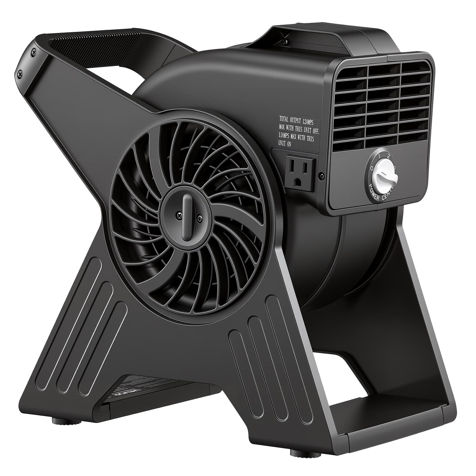 TEMU Vevor Blower Fan, 13 In Portable Utility Floor Fan, 300 Cfm, 3 , Multi-angle Airflow, Lightweight Portable High Velocity Air Mover, For Drying, Dehumidifying, Carpets, Air Circulation, Cooling