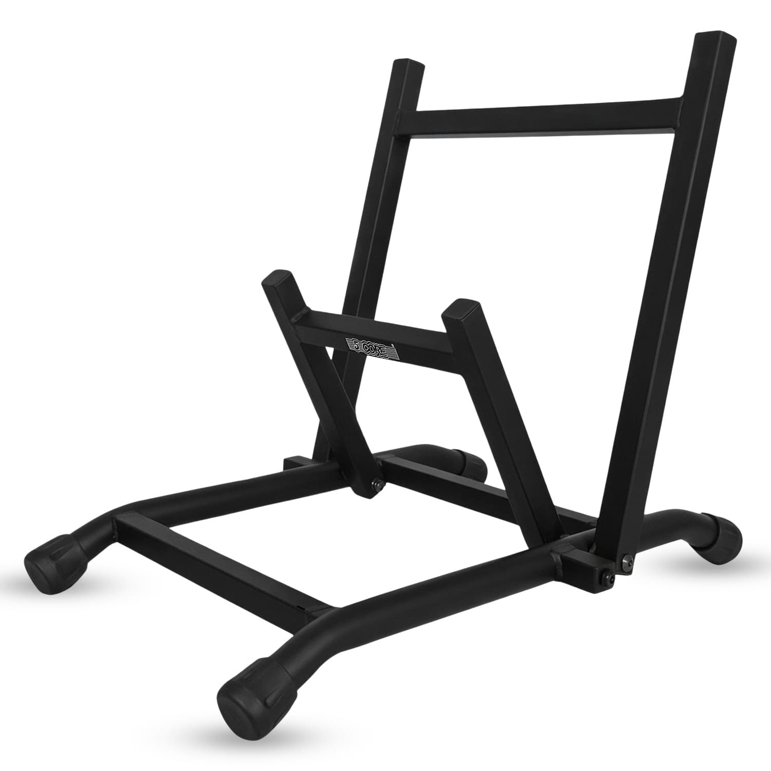 TEMU 5 Core Amp Stand Heavy Duty Metal Build Adjustable Guitar Amplifier Low Profile Folding Fully Collapsible Black - Gas 01 Blk