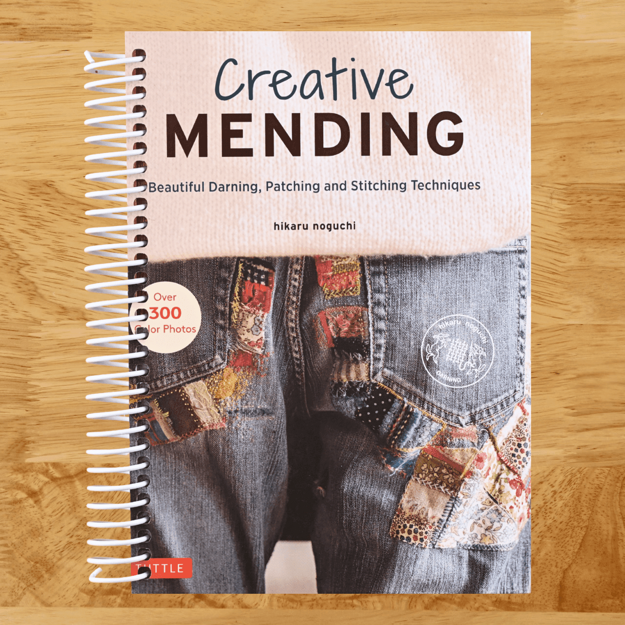 TEMU Creative Mending: Beautiful Darning, Patching And Stitching Techniques (over 300 Color Photos) (spiral Bound)
