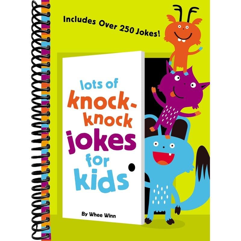 TEMU Lots Of Knock-knock Jokes For Kids: A Funny, Laugh Out Loud Busy Book For Children With Over 250 Jokes, Riddles, Tongue Twisters, And Puns