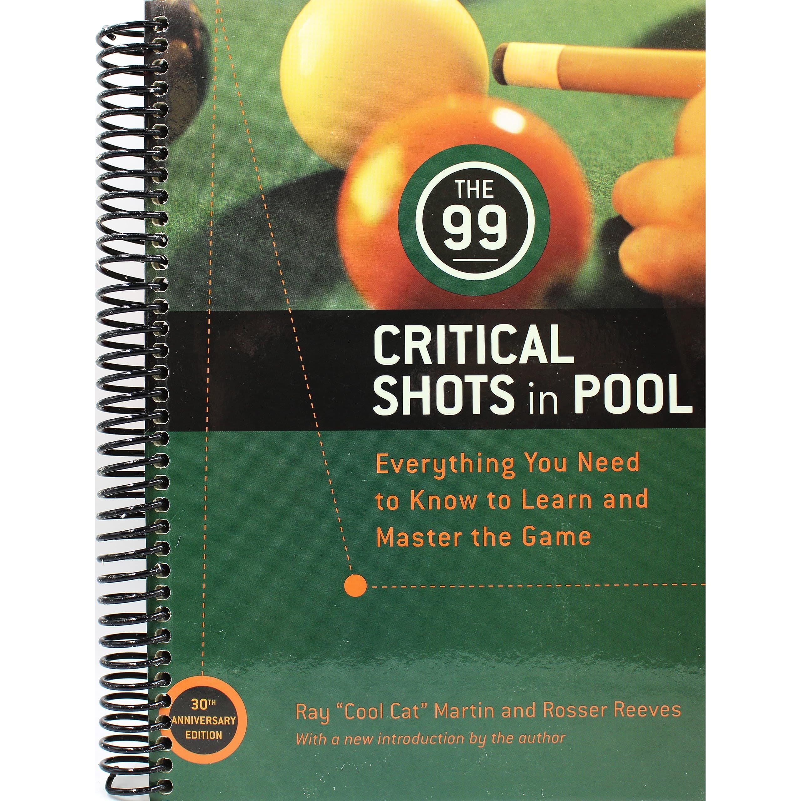 TEMU The 99 Critical Shots In Pool: Everything You Need To Know To Learn And Master The Game (other) Ray Martin; Inc. Imgs And Estate Of Rosser Reeves (spiral Bound)