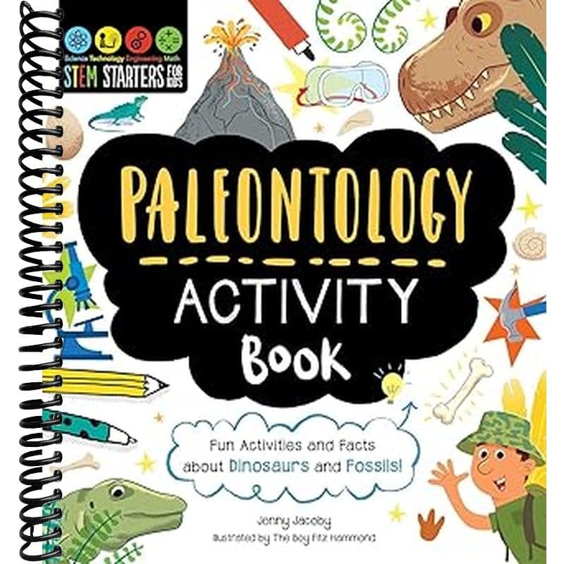 TEMU Stem Starters For Kids Paleontology Activity Book
