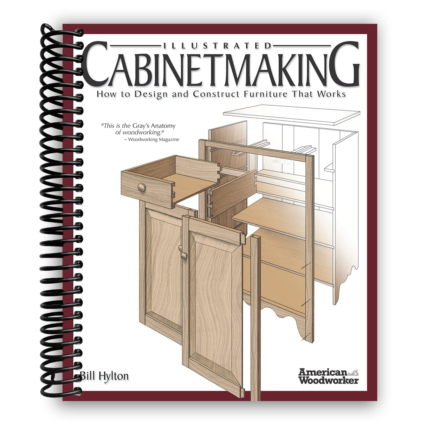 TEMU Illustrated Cabinetmaking: How To Design And Construct Furniture That Works (spiral Bound)