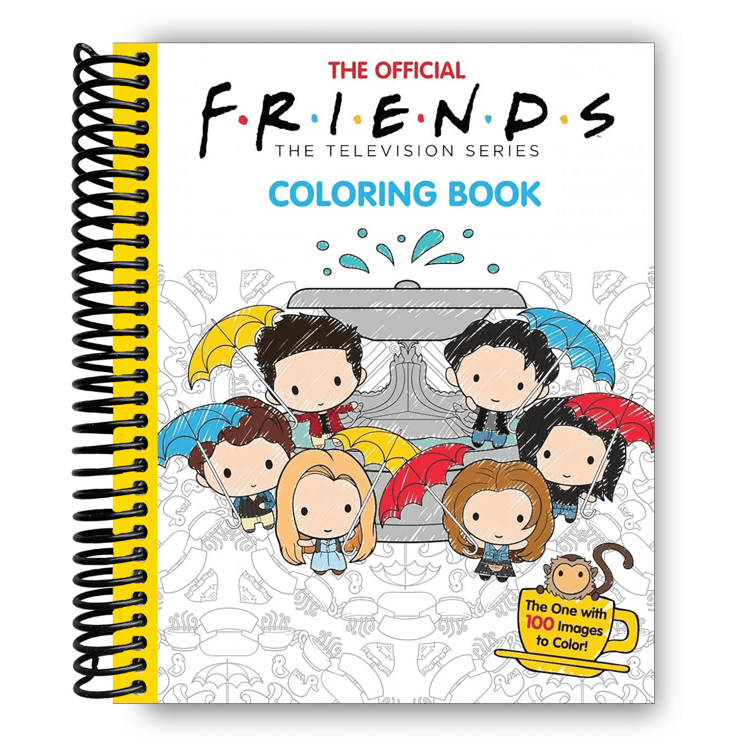 TEMU The Official Coloring Book: The 1 With 100 Images To Color! (spiral Bound)