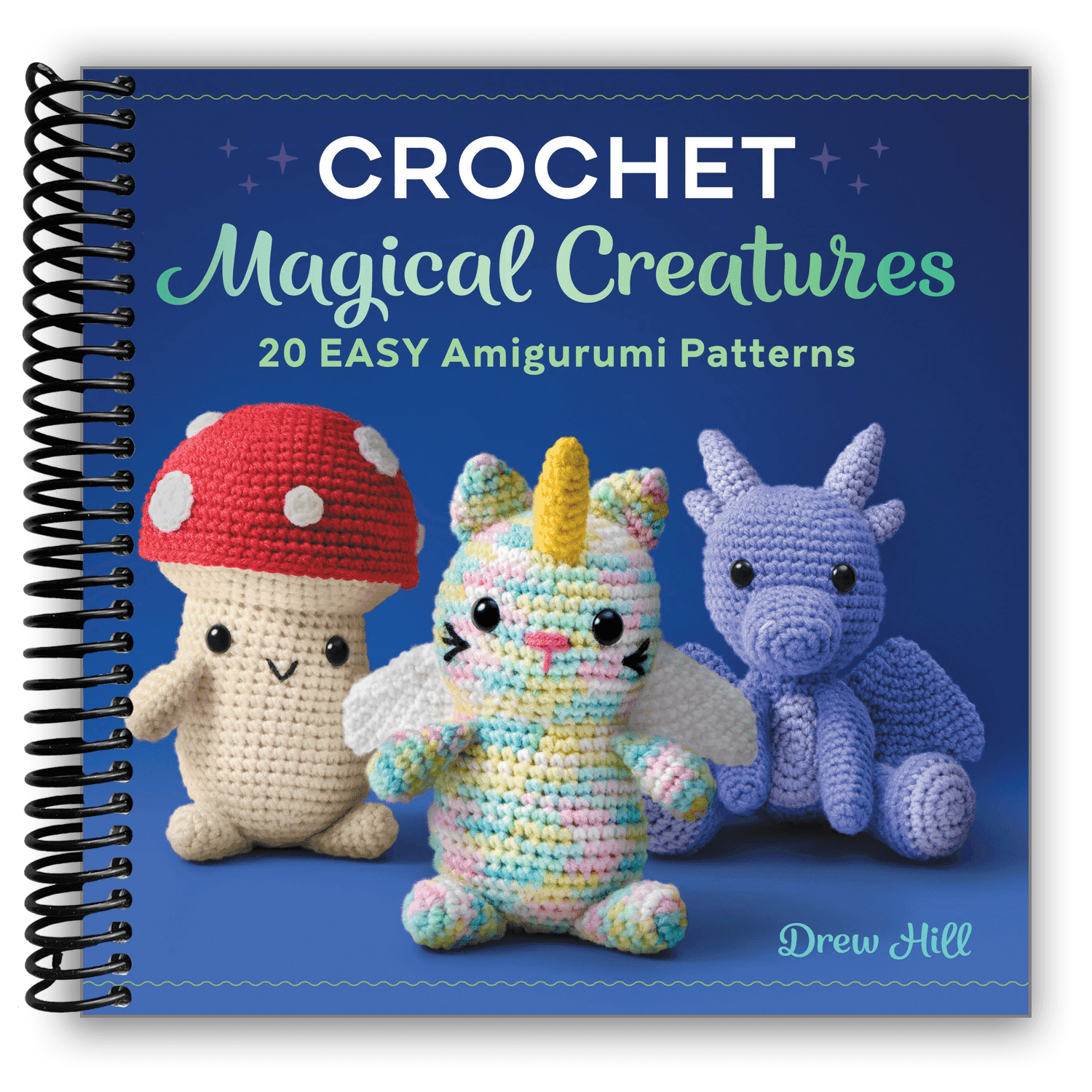 TEMU Crochet Magical Creatures: 20 Easy Amigurumi Patterns (spiral Bound)