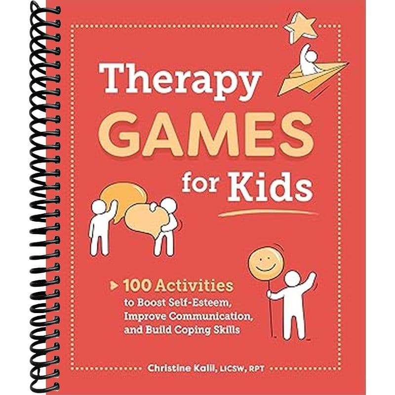 TEMU Therapy Games For Kids: 100 Activities To Boost Self-esteem, Improve Communication, And Build Coping Skills