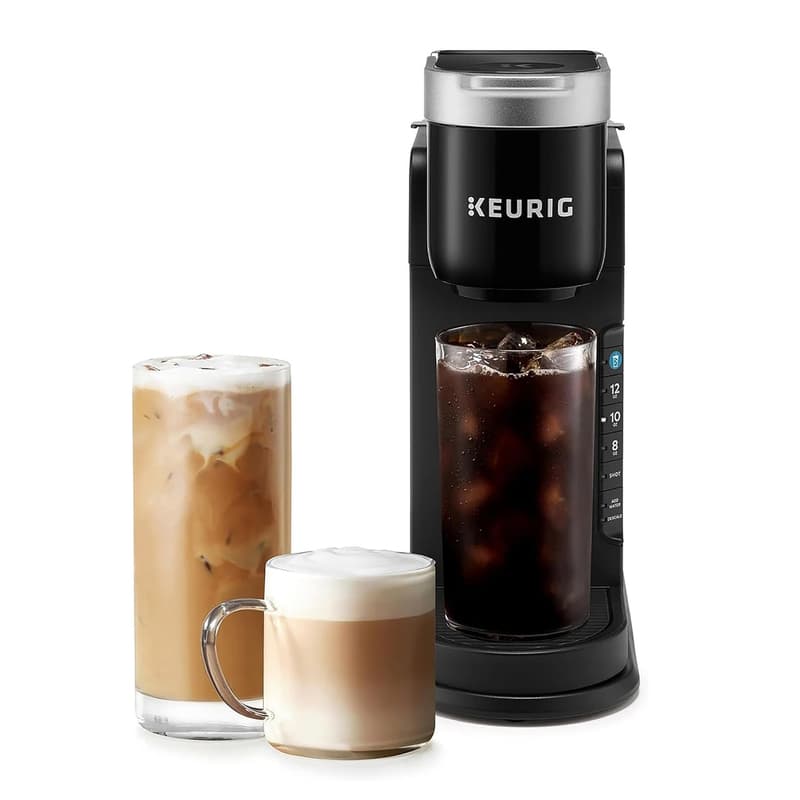 TEMU Keurig Kcbbk86s_e2-sd Single Serve Coffee Maker With Cold Brew, Black - Scratch And Dent