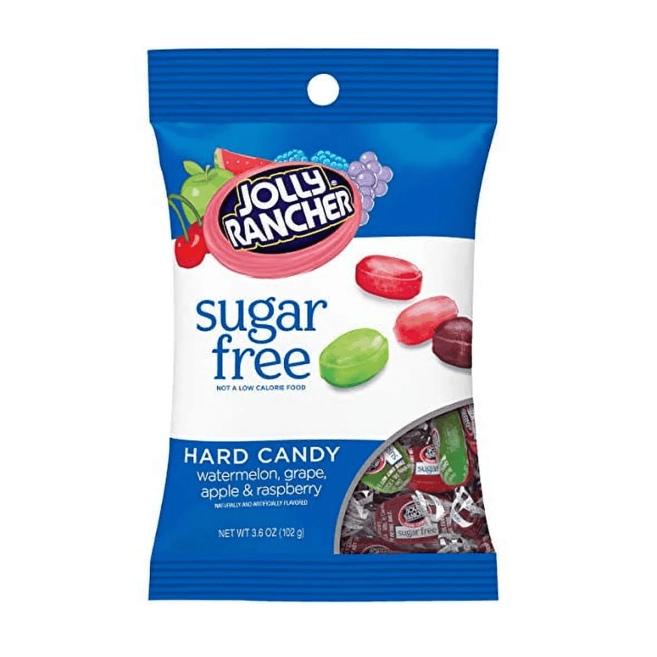 TEMU Sugar-free Jolly Ranchers Assorted 3.6 Oz Pouches