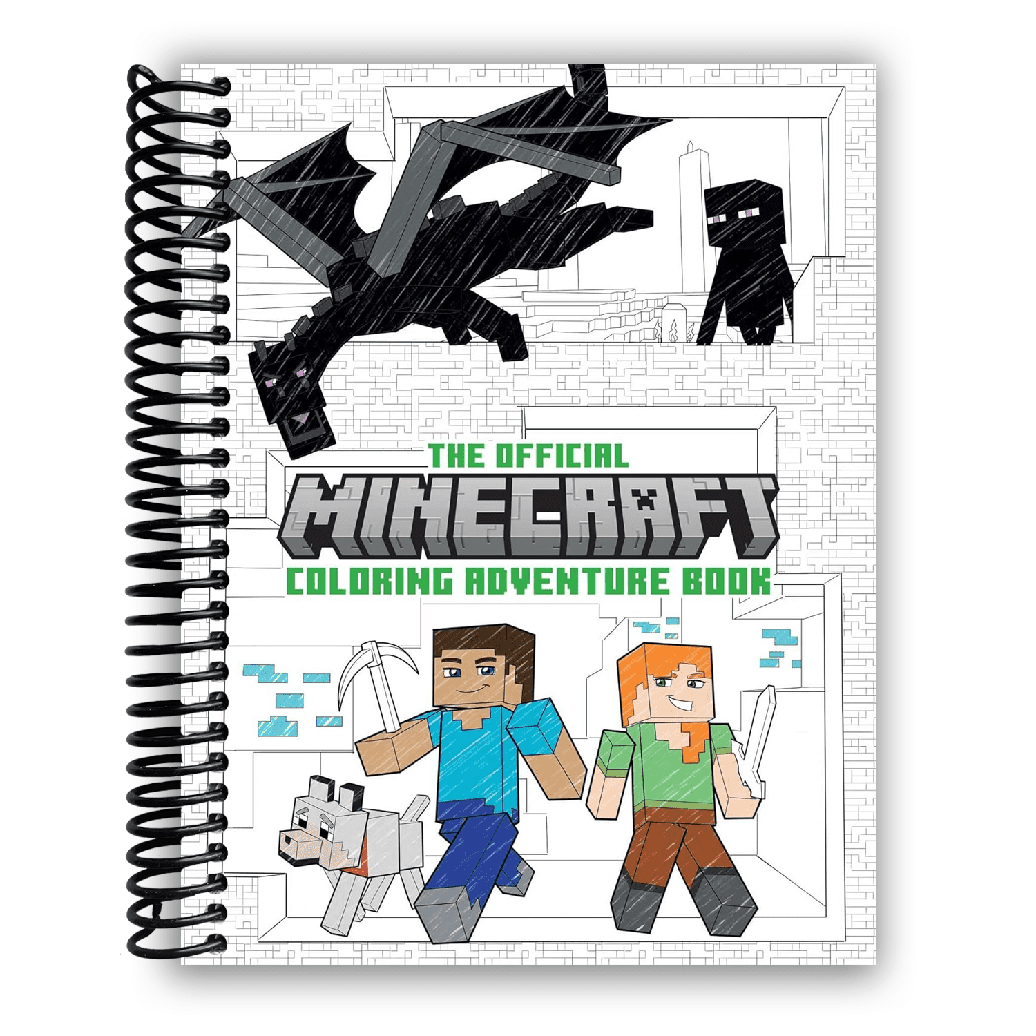TEMU The Official Coloring Adventures Book: Create, Explore, Color!: For Young Artists And Kids 5-10 (gaming) (spiral Bound)