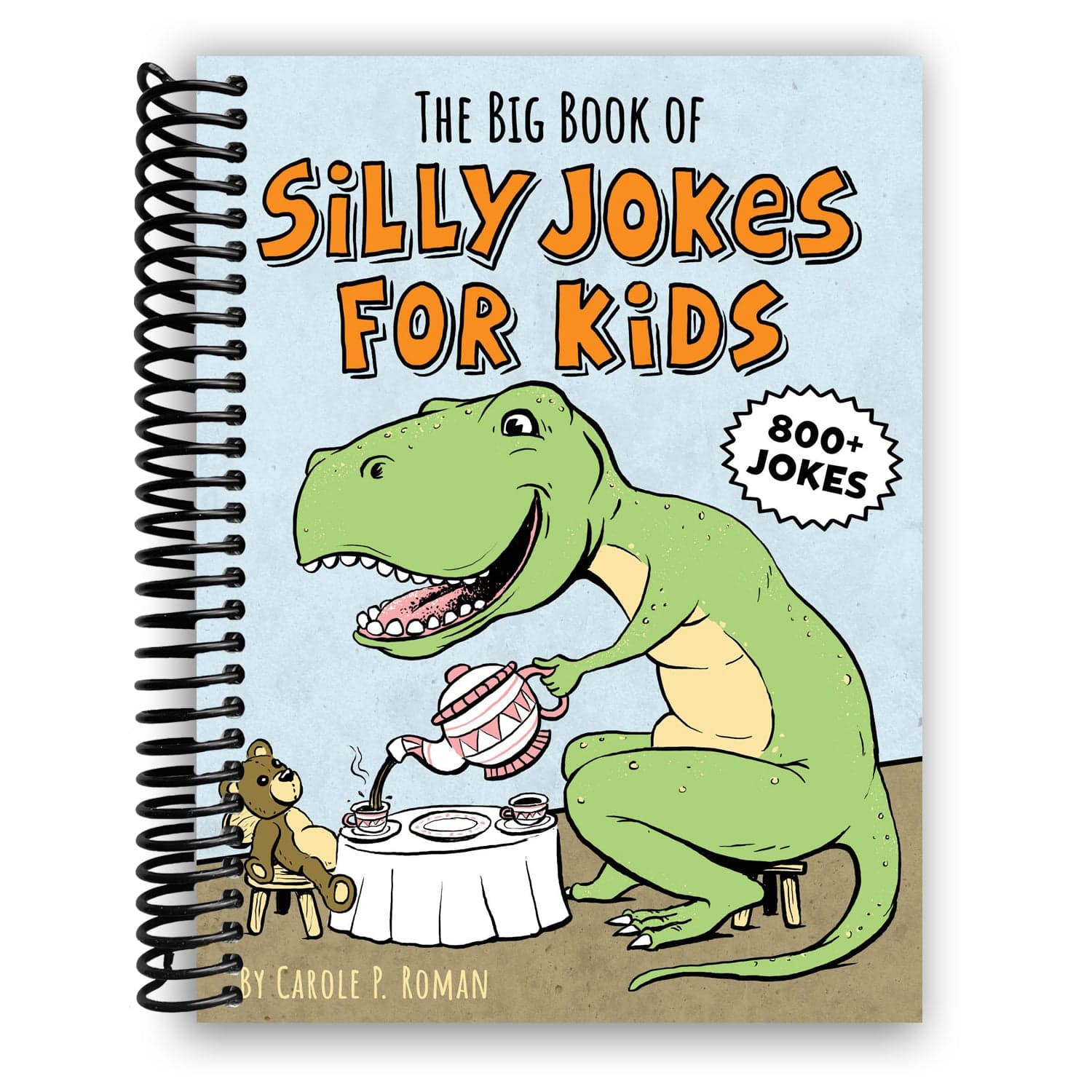 TEMU The Big Book Of Silly Jokes For Kids: 800+ Jokes! (spiral Bound)