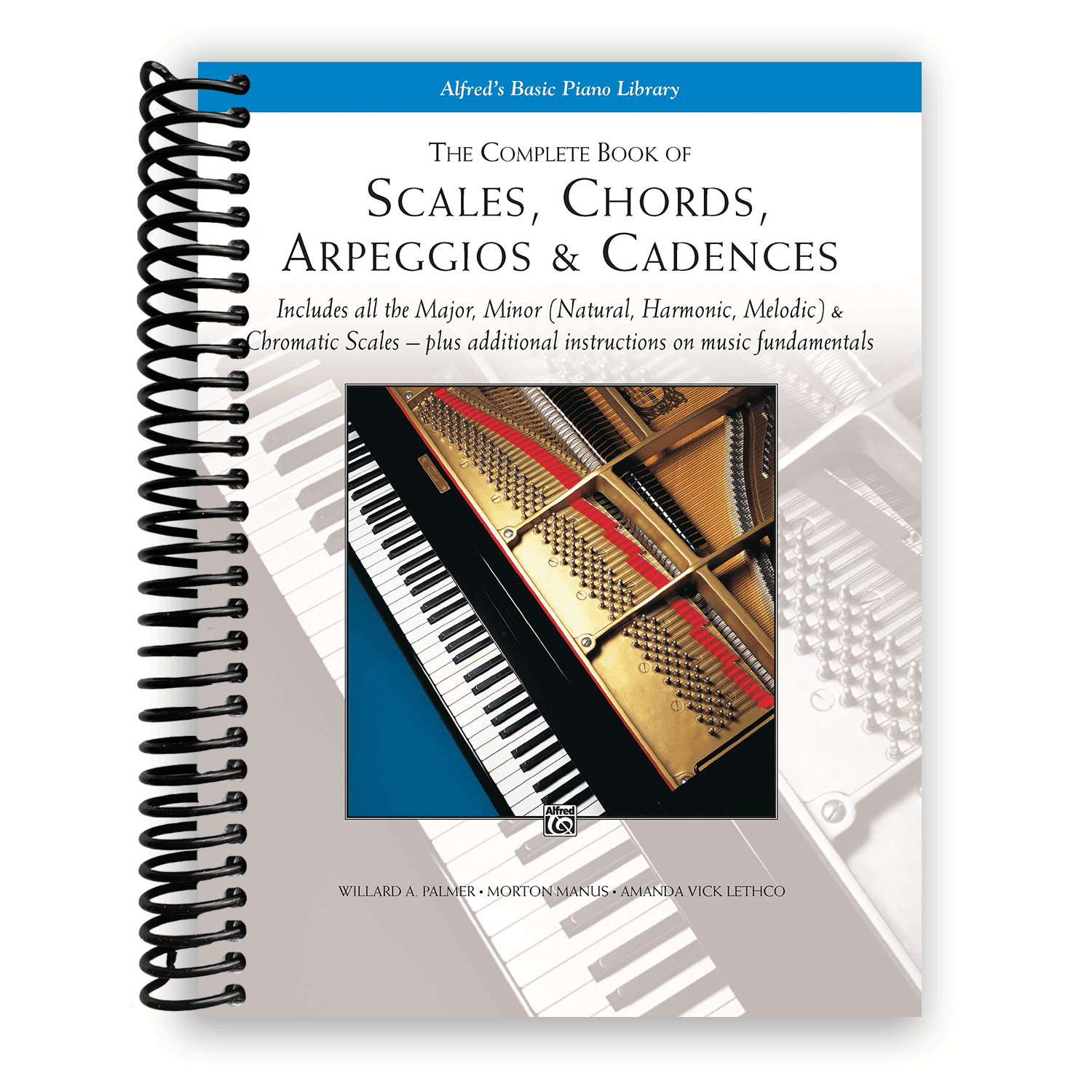 TEMU The Complete Book Of Scales, Chords, Arpeggios & Cadences (spiral Bound)