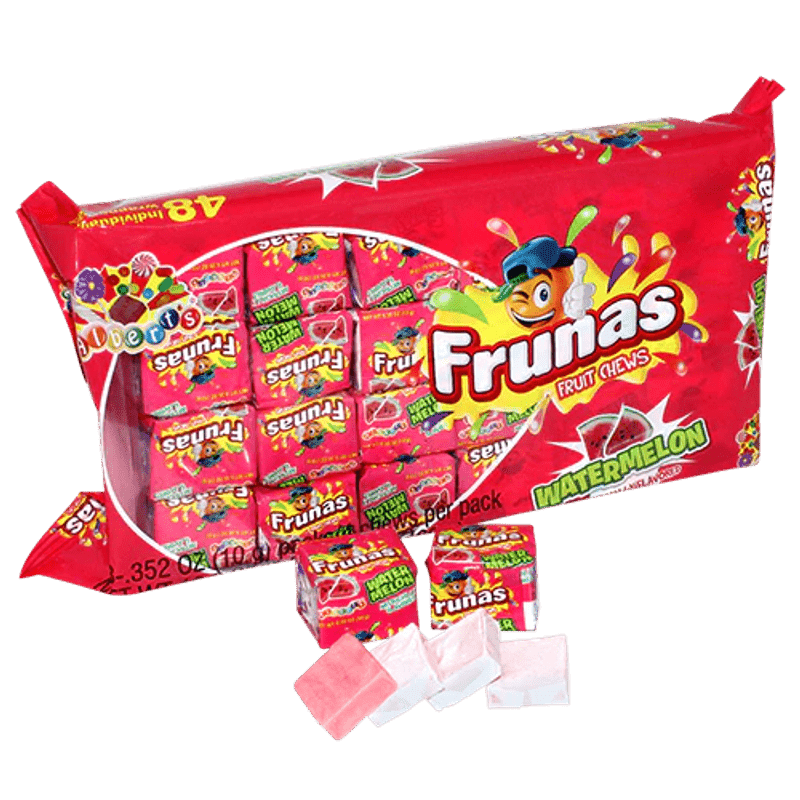 TEMU Frunas Fruit Chews Watermelon 48 Ct.