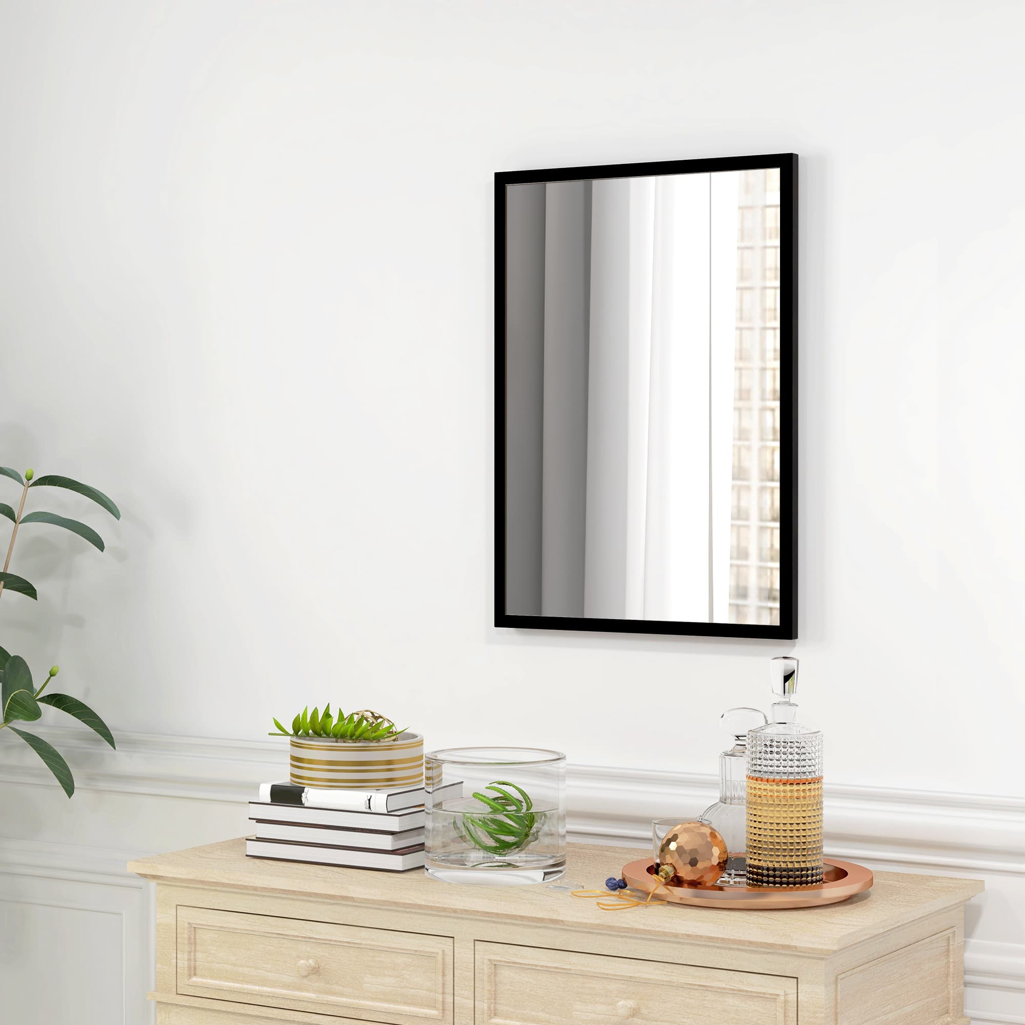TEMU 22" X 30" Wall Bathroom Mirror For Home Decor, Vanity Mirror
