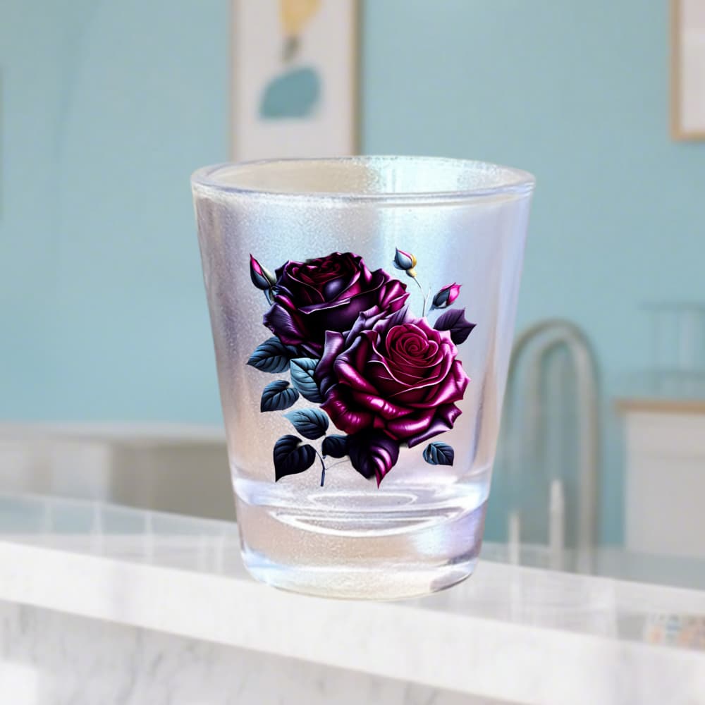 TEMU 1.5oz Shot Glass With Purple Glass Cups For Wine Cup Wedding Party Favors Warehouse For Women Man Sister