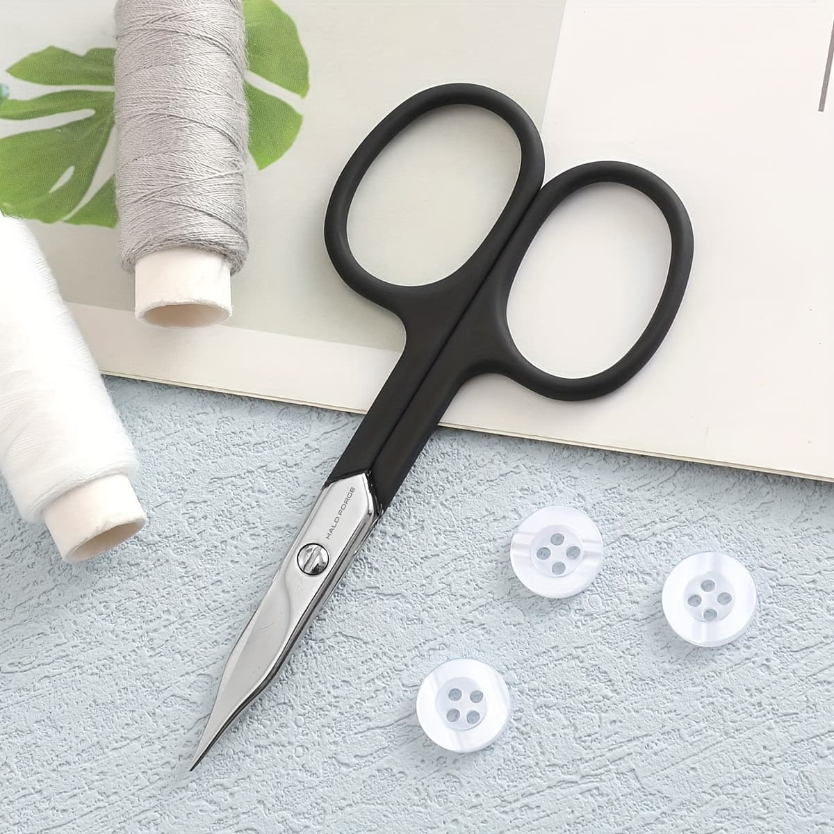 TEMU 1 Stainless Steel Sharp Small Scissors Embroidery Straight Tip Scissors Handmade Sewing Embroidery Thread Cutter Cross Stitch Scissors