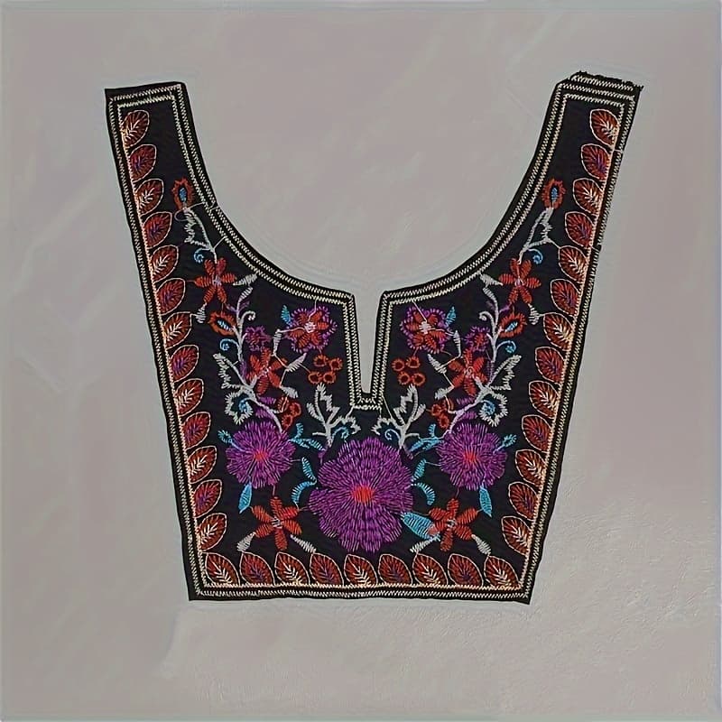 TEMU Sewing Diy Lace Ethnic Style Embroidery Clothes Accessories Performance Clothes Accessories Lace Embroidery Embroidery Accessories