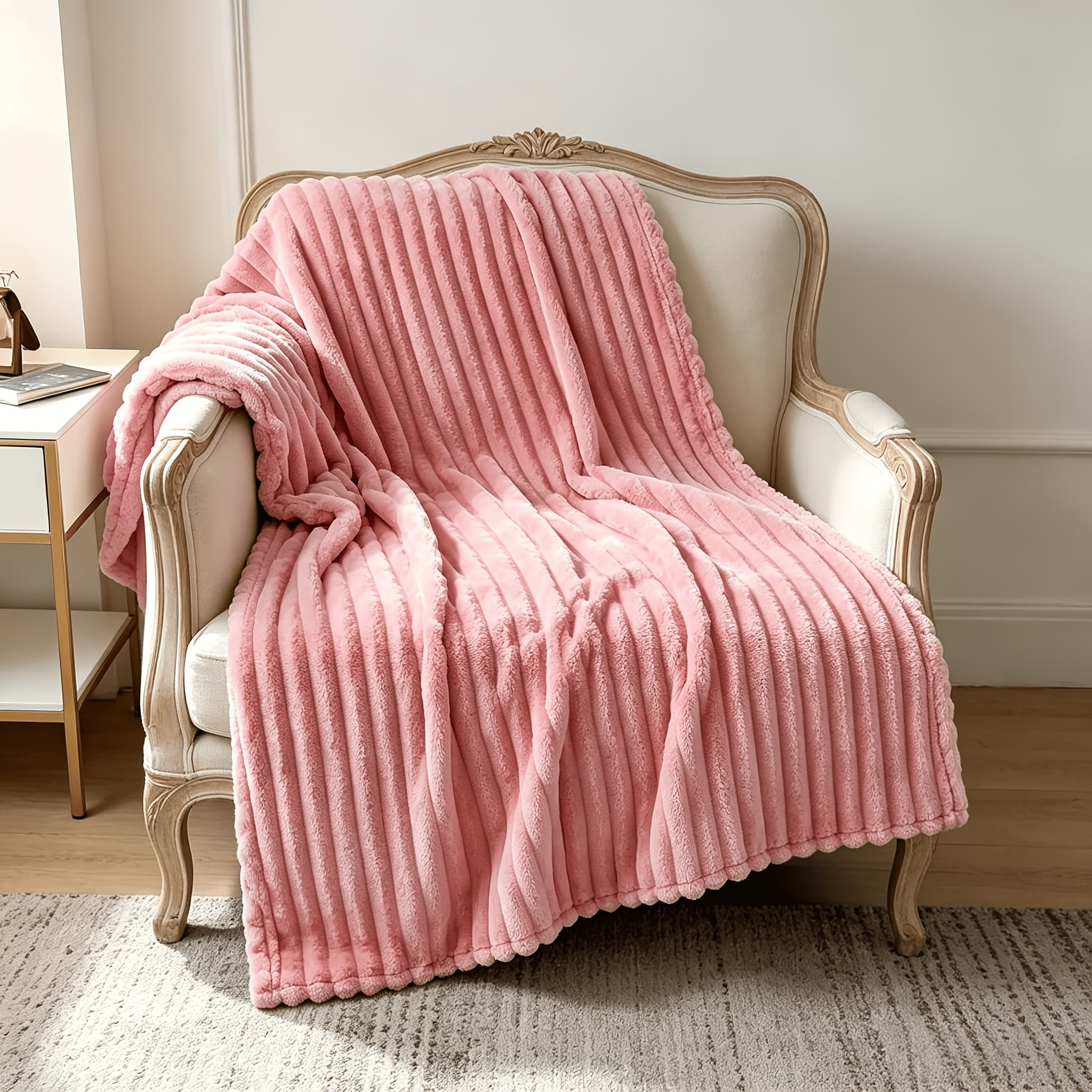 TEMU High-end Blanket, Soft And Warm, Suitable For Student Dormitories, Offices, , Cars, Sofas, And Travel. Multi-functional Blanket, Ideal For All . A For Gifts