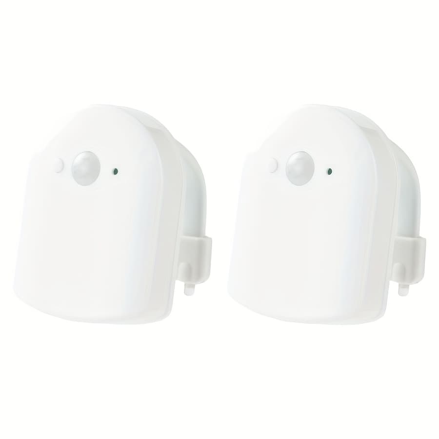TEMU 1/2pcs 16 Colors Sensor Toilet Seat Toilet Bathroom Night Light For Toilet Bowl Gift, Adjustable Sensing Toilet Seat Light, Motion Sensing Toilet Night Light, Suitable For Bathrooms
