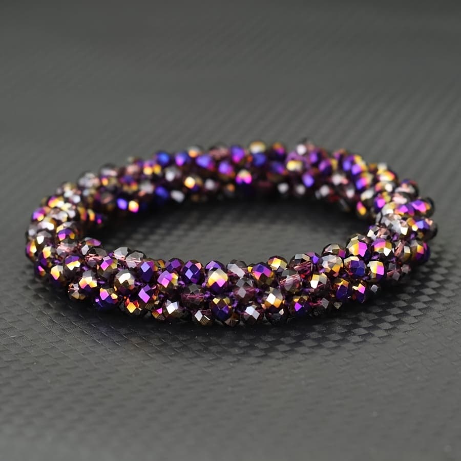 TEMU Fashion Women's Crystal Bracelet For Women's Party Jewelry