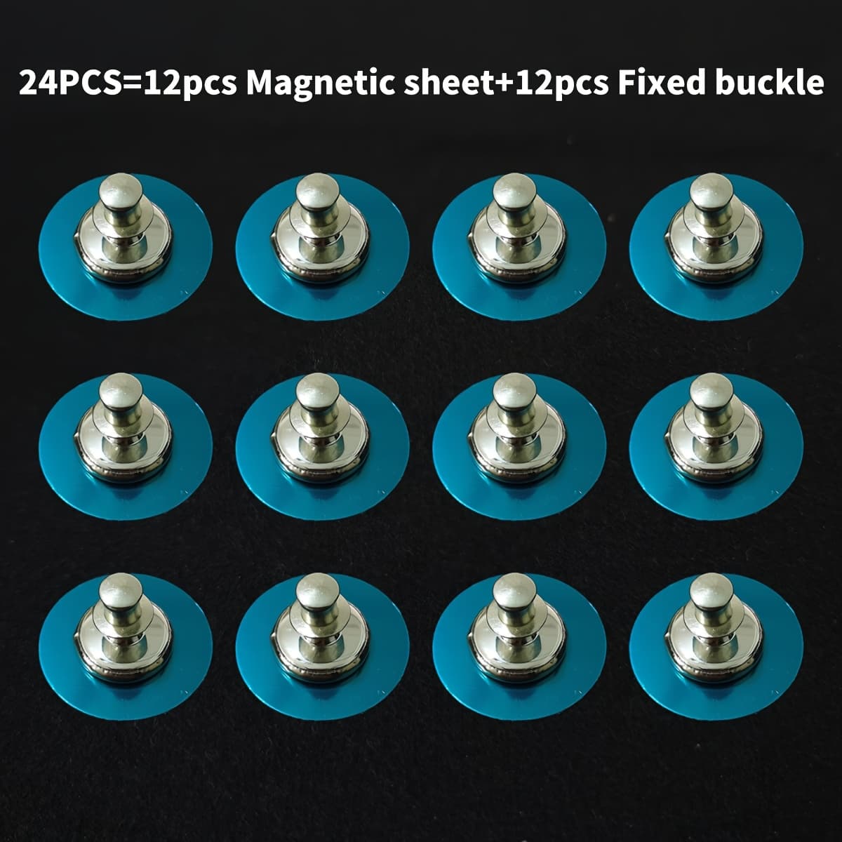 TEMU Magnetic Curtain Clips, Curtain Weight Magnets With Large Pins, In Sets Of 8/16/24, Designed To Secure Curtains Or Shower Curtains To The Wall
