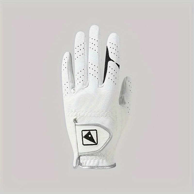 TEMU Men's Breathable Nano Microfiber Golf Glove - Anti-slip, Washable, Left Hand, Suitable For Women