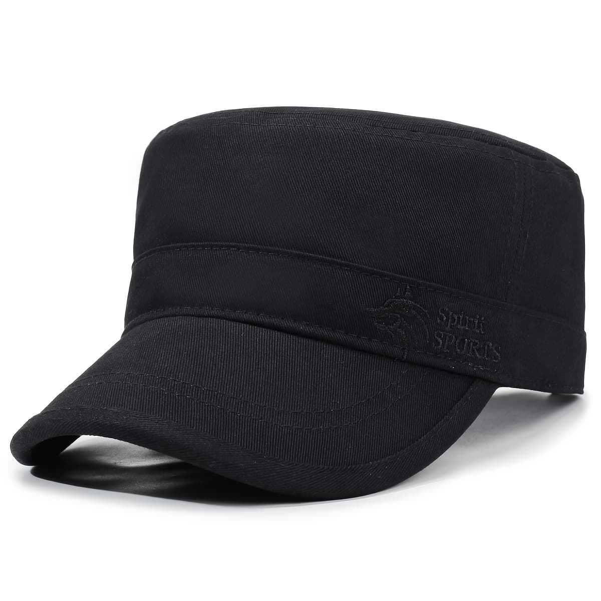 TEMU Adjustable Outdoor Men's Hat For Jungle Hunting And Fishing, Featuring Embroidered Designs, A Rugged Style Suitable For Everyday Wear