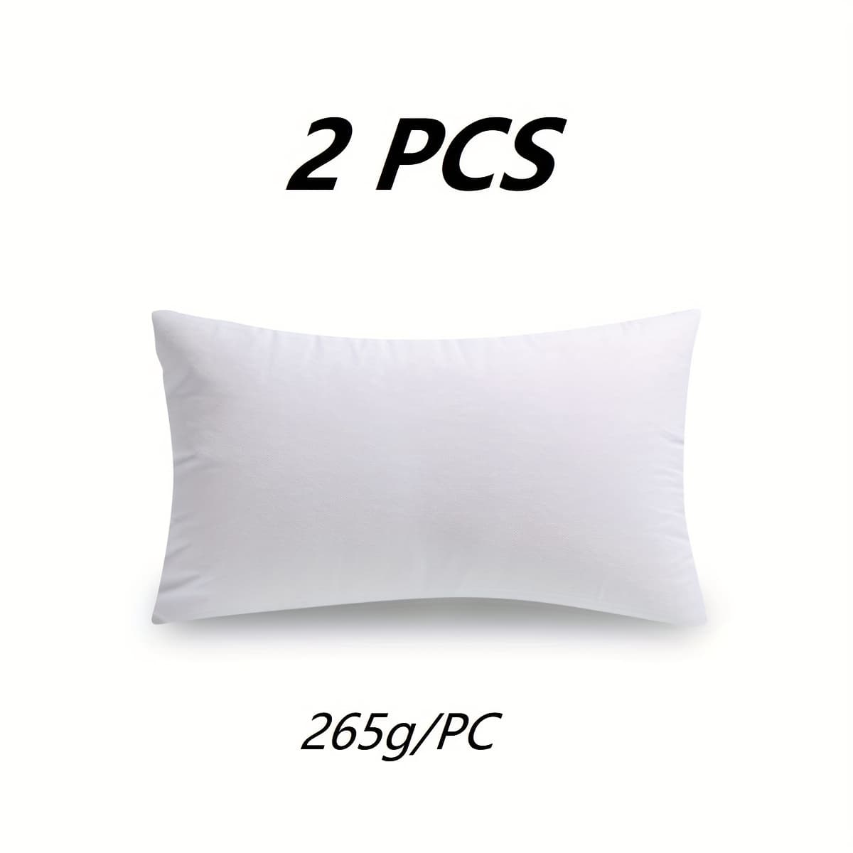 TEMU Hypoallergenic High Elastic Fluffy Filling Core, Thick Non- Liner, Universal Filler For Sofa Pillow Cushion