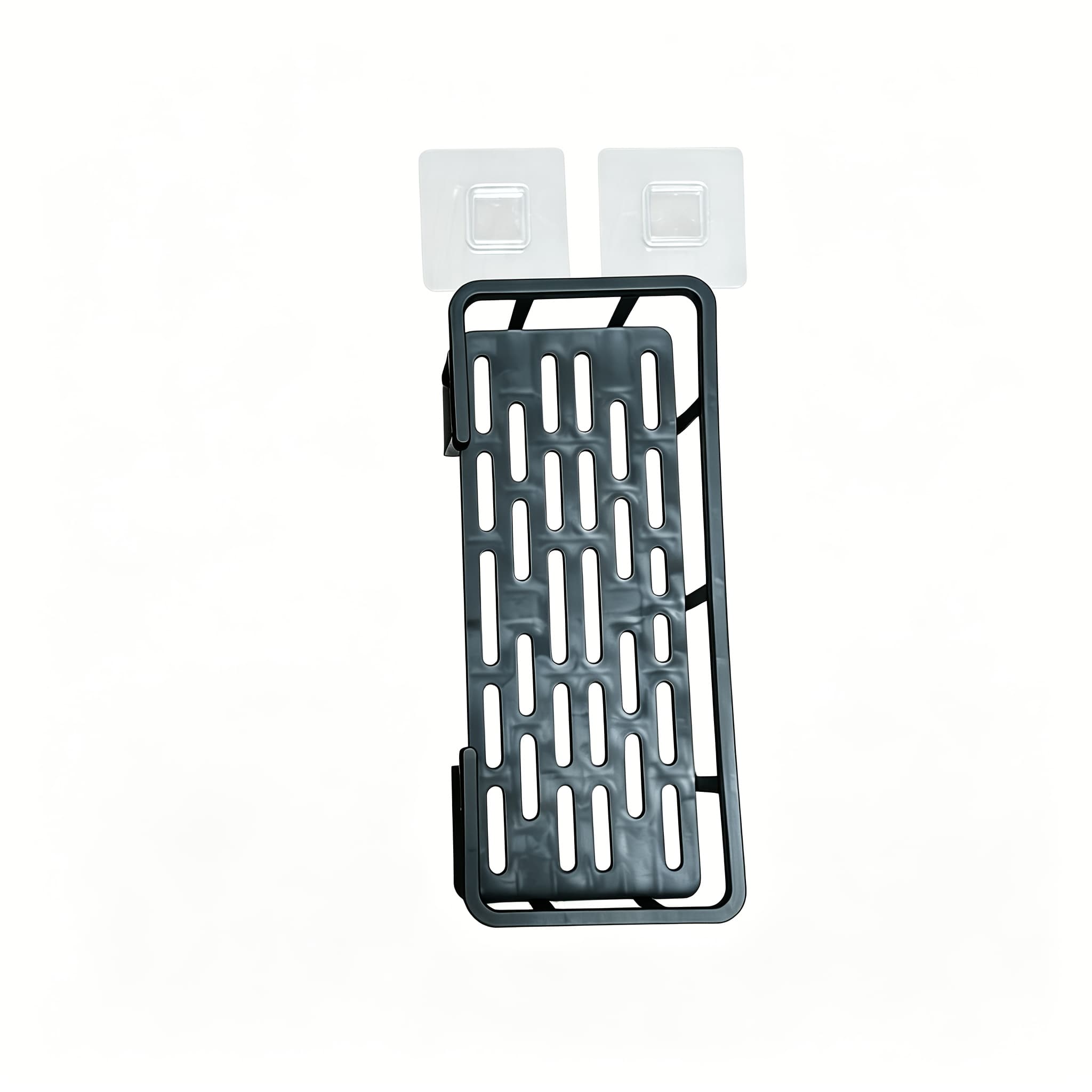 TEMU Large Capacity Wall-mounted Shower Shelf, No Drilling Required, Bathroom Shelf For Bathroom And Kitchen, Space-saving, , For Storing Toiletries, Cosmetics, And Miscellaneous Items, Shower Caddies