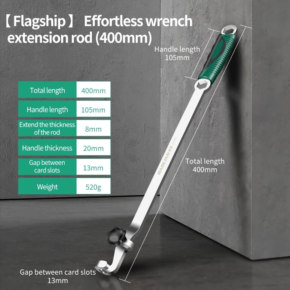 TEMU Integrated And Pressing Of Industrial-grade High-hardness Wrench Extension Rod, A Labor-saving Repair Tool For Auto Repair