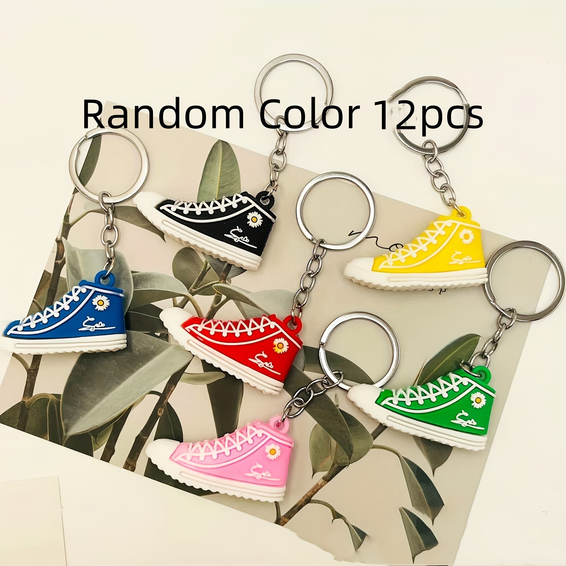 TEMU 12 Random Color Daisy - Suitable For Fashion Bags And Daily Use - A Thoughtful Gift For Him