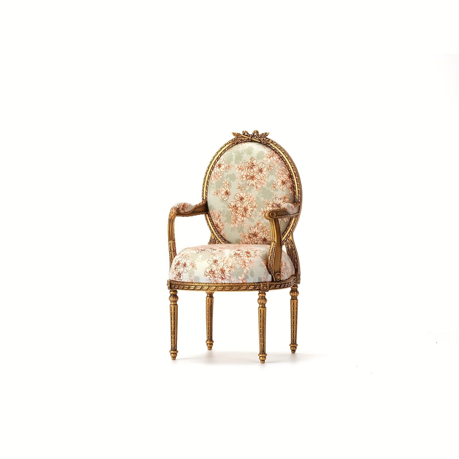 TEMU 1/6 Scale Miniature Dollhouse Armchair Diy Kits Set Xvi Vintage Style