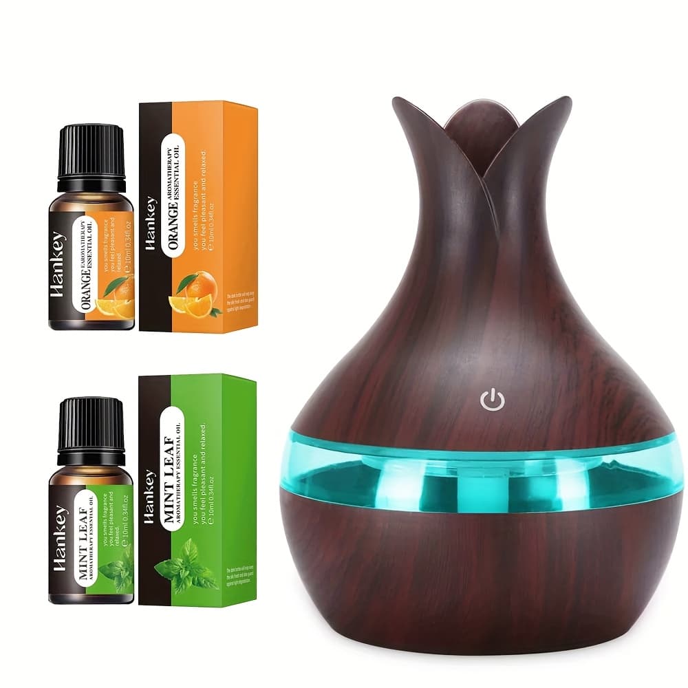 TEMU 2 In 1 Portable Diffuser Humidifier And Essential Oil Diffuser, 300ml Usb Waterless Fragrance