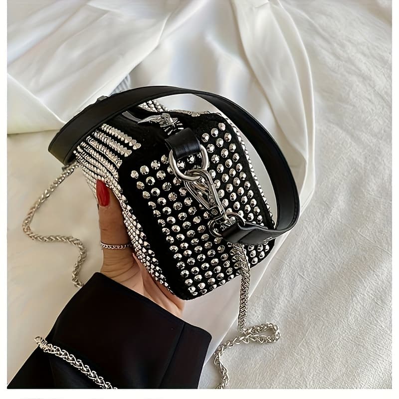 TEMU Women's Bag Shoulder Bag Diamond Bag Exquisite Small Bag