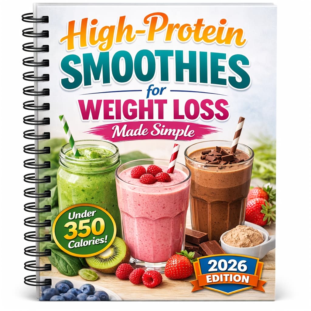 TEMU High-protein Smoothie Cookbook For Weight Loss With Easy Recipes And A Practical 4-week Plan