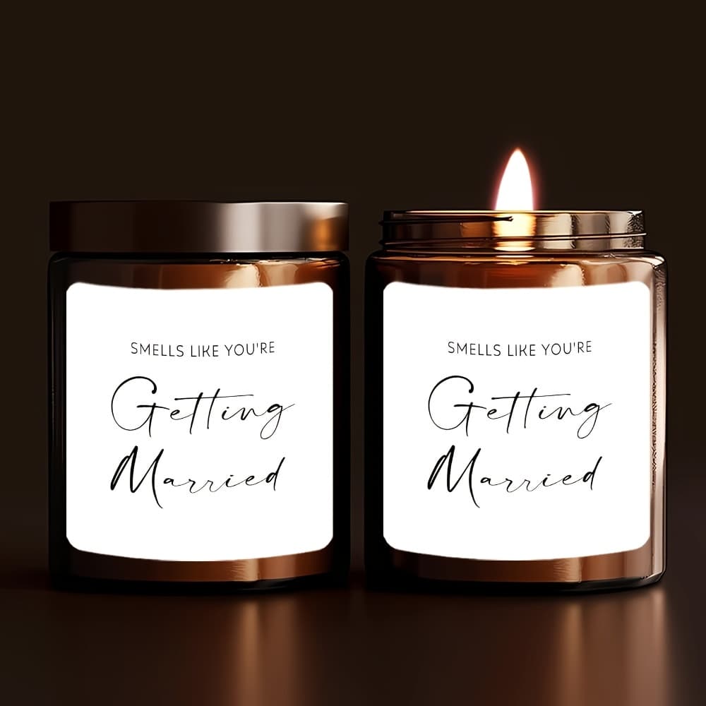 TEMU 8 Fun Engagement Gift Ideas, Waterproof And Paper Candle Sticker Labels, Perfect As Humorous Bridal Shower Gifts, Bachelorette Party Favors, Or Matching Accessories For The