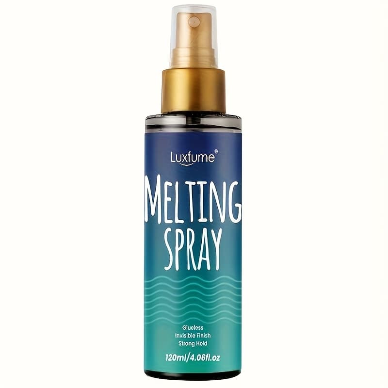 TEMU Lace Fusion Spray - Quick-drying, Strong-hold Spray | No Residue, Invisible Effect | Suitable For Wigs And Everyday Styling