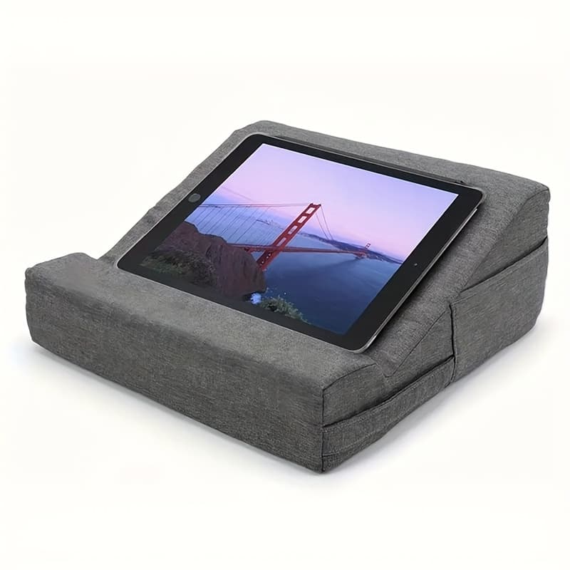 TEMU 1pc Tablet Stand Pad, Laptop Riser, Hand-protecting Reading Stand Cushion, Digital Drawing Board Elbow Support, Screen Drawing , Student Reading Nap Pillow