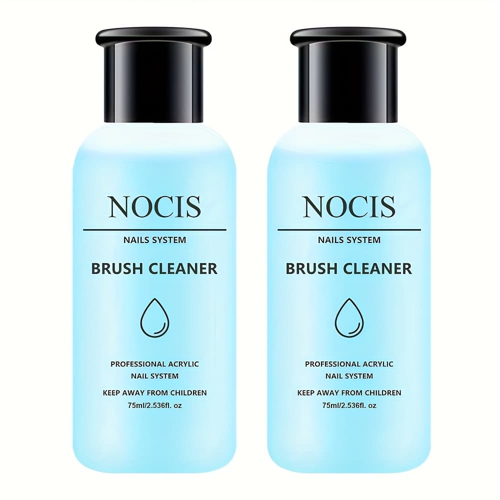 TEMU Nail Brush Cleaner And Conditioner - Quickly Nail Brushes, Paint Brushes, Airbrushes, Art Tools, Preserver And Restorer For Acrylic Brush Etc.