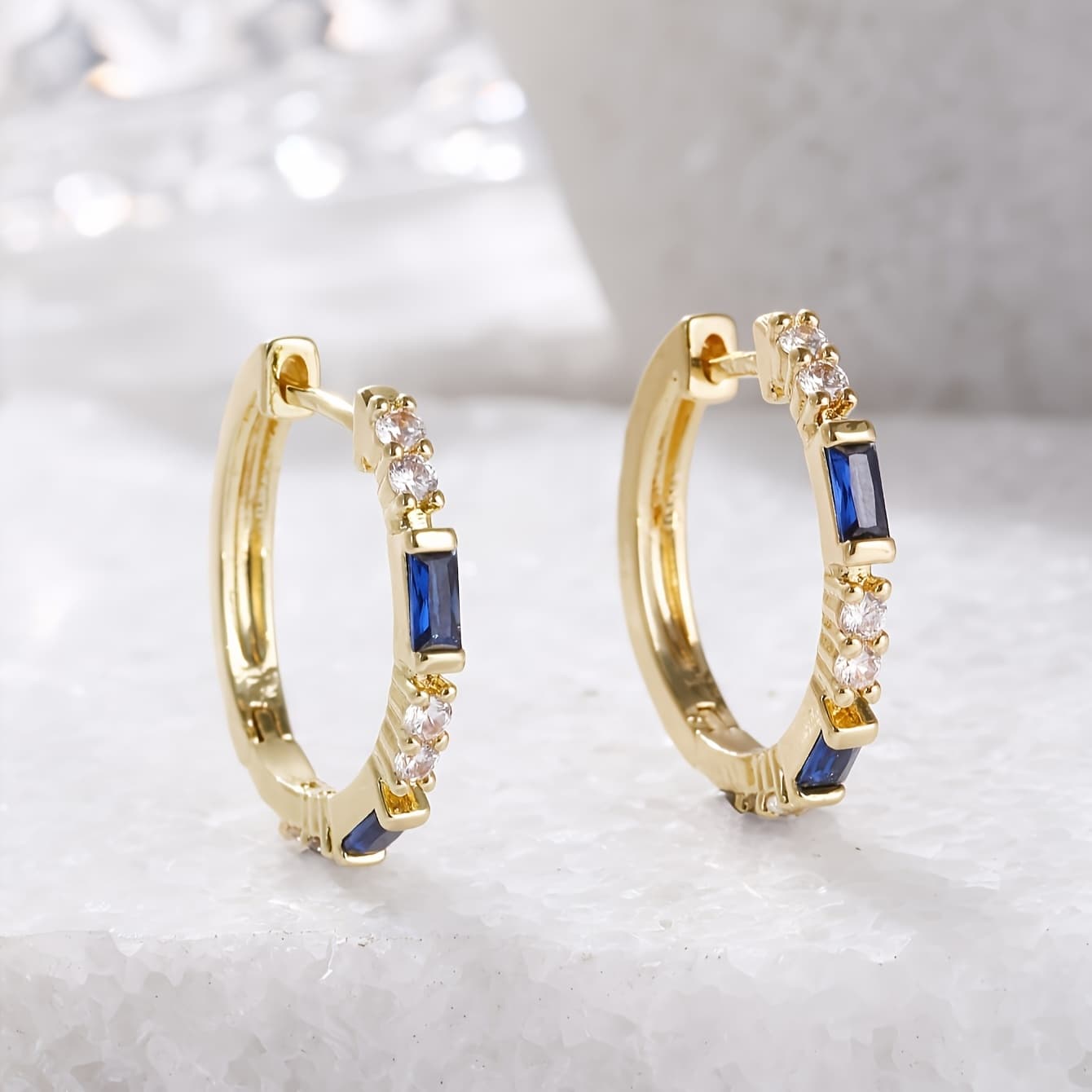 TEMU Fashion Zirconia Earrings