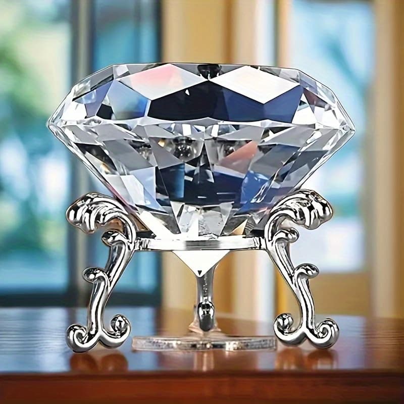 TEMU A With A Stand, Elegantly Shining, Serves As A Decorative Gift, , A Desktop Ornament, A Photography Prop, A Birthday Or As A Gift For Adults.