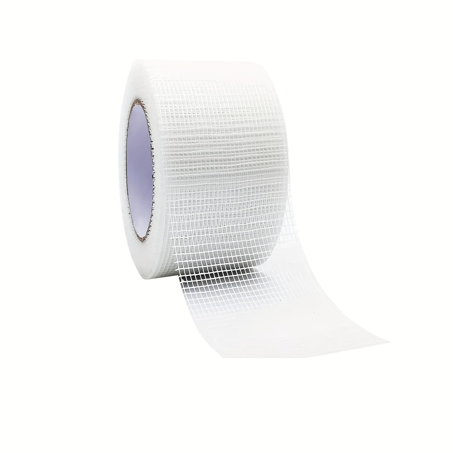 TEMU Drywall Joint Tape, 2 Inch X 150ft, Self-adhesive Drywall Mesh Tape For Drywall Finishing And Crack Repair, White.