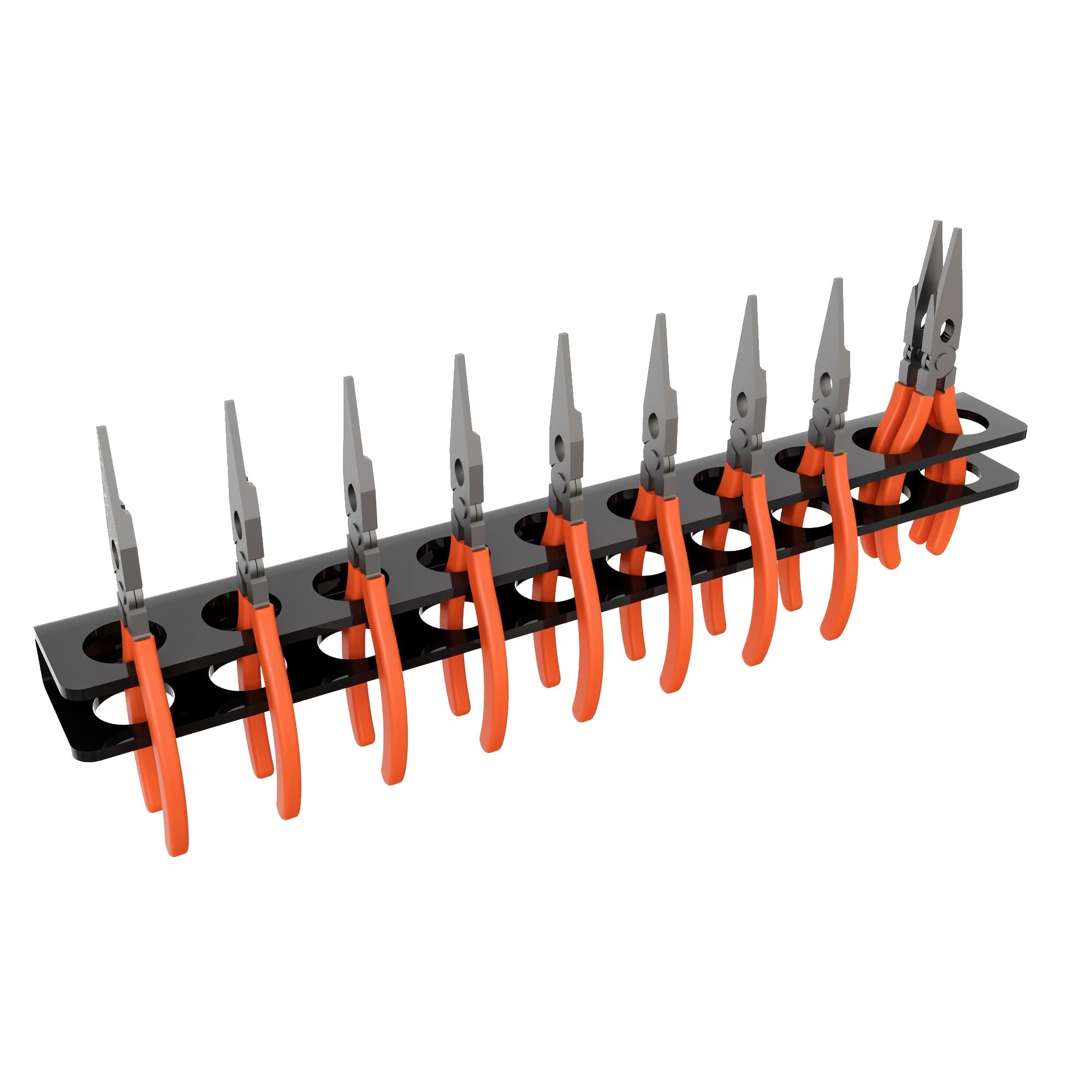 TEMU Acrylic Tool Organizer Rack, , Options, For Pliers, Screwdrivers, Garage And Workshop Storage