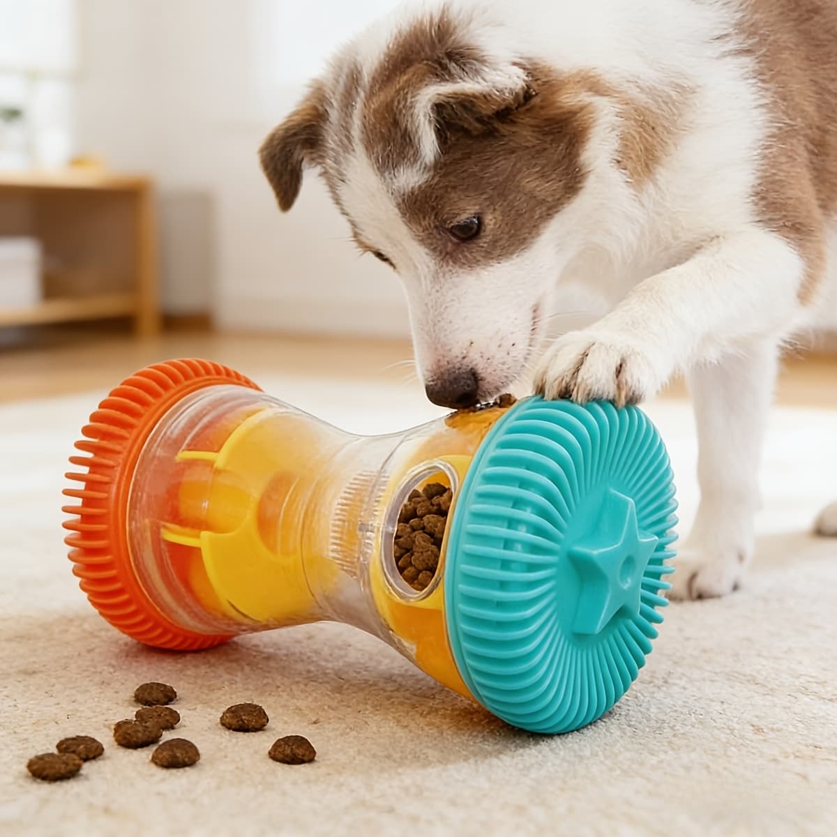 TEMU Puzzle Toys For Dogs To Boredom, Designed To Keep Them While Dispensing Treats And Serving As Slow Feeders