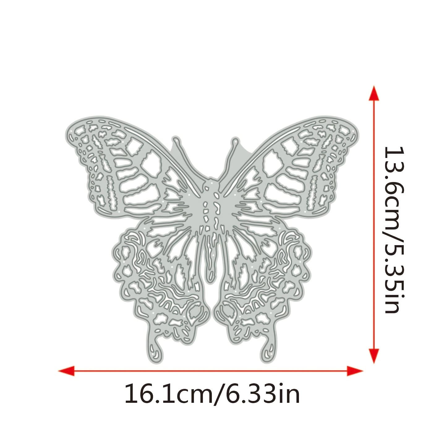 TEMU 1pc Metal Cutting Dies Black Diy Paper Craft Knife Mould Blade Punch Stencils Dies