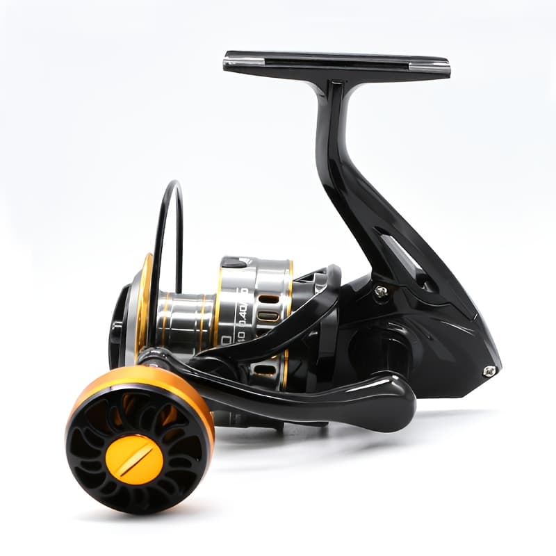 TEMU Rooblinos He Metal Handle Spinning Fishing Reel
