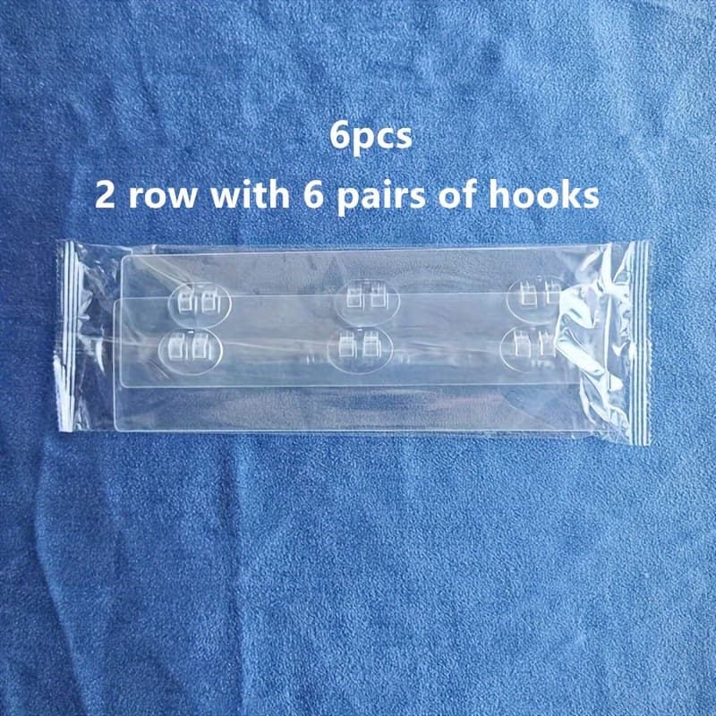 TEMU 3/6pcs Shower Caddy Adhesive For Replacement, No Drilling Strong Transparent Self Adhesive Shower Shelves For Shower Caddy, Soap Holder, Bathroom Storage Shelves And Kitchen Racks, Utility Hooks