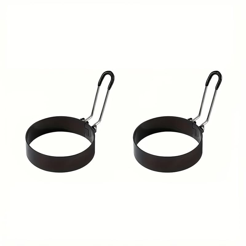 TEMU Stainless Steel Egg Frying Ring, Egg Ring For Frying Eggs, Egg Mold For Breakfast Sandwiches, Egg Muffin Ring Mold