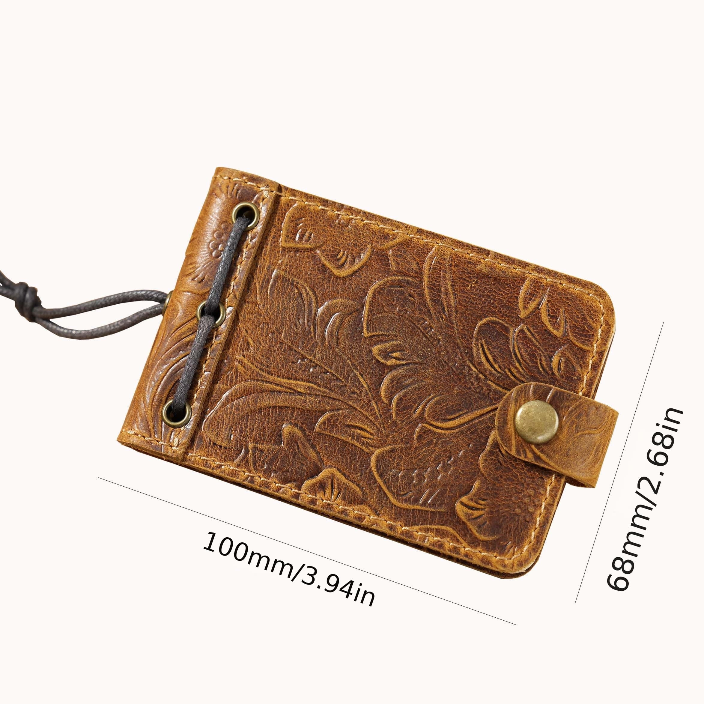 TEMU Pocket-sized Embossed Cowhide Notebook - Hard Cover, Mini Business Journal For Use