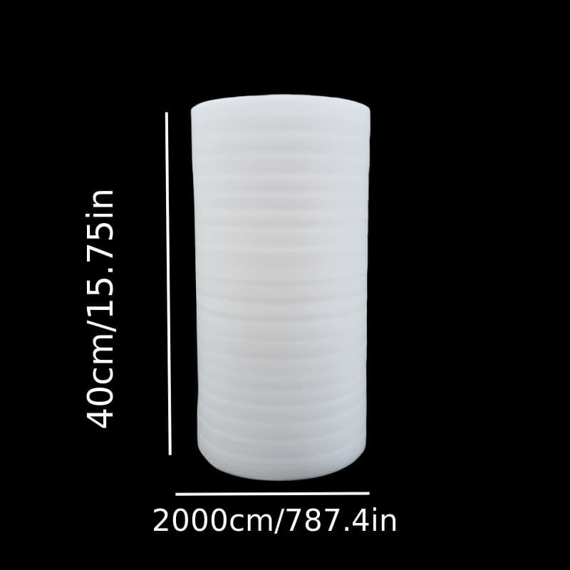 TEMU Shockproof Epe Pearl Roll Packaging Foam Padding, Wide Cushioning, Anti-breakage Filling, Packaging Film Thickness 2mm