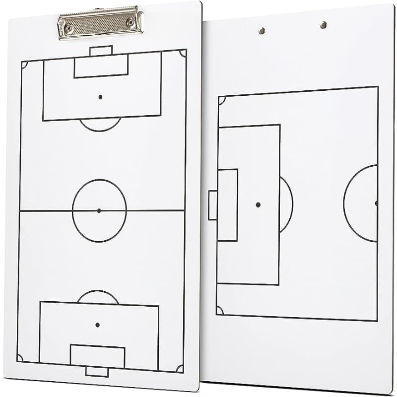 TEMU Coaching Clipboard - Double-sided, Durable Acrylic Dry Erase Board For Strategy & | Ideal